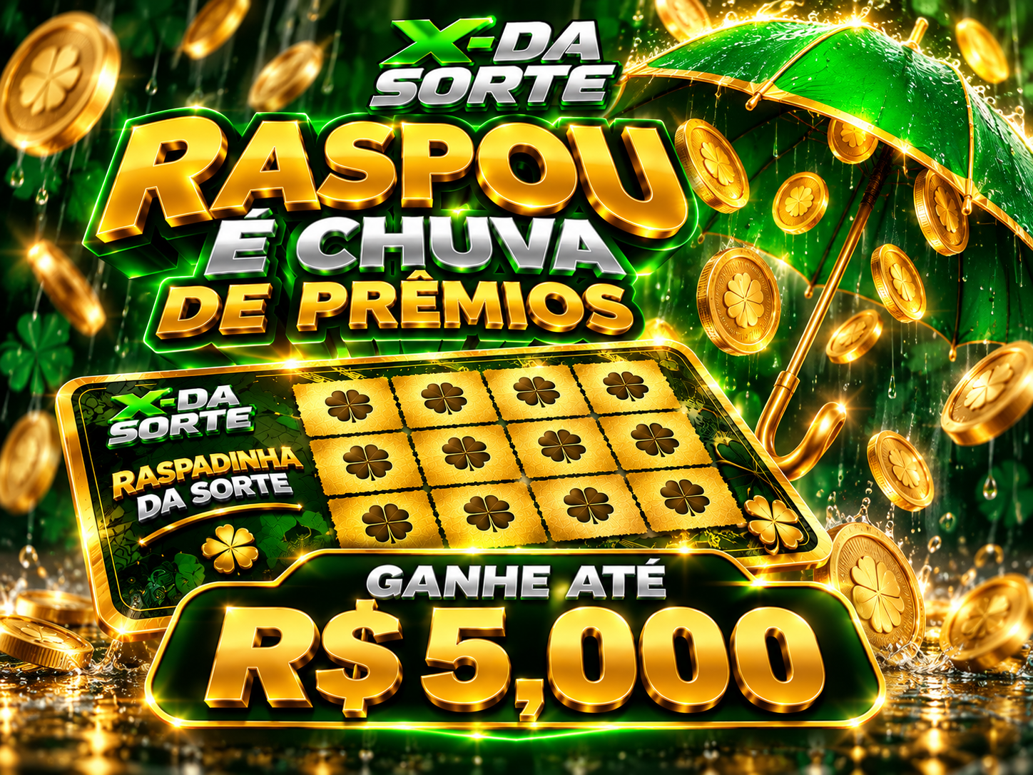 GANHE ATÉ R$ 5.000