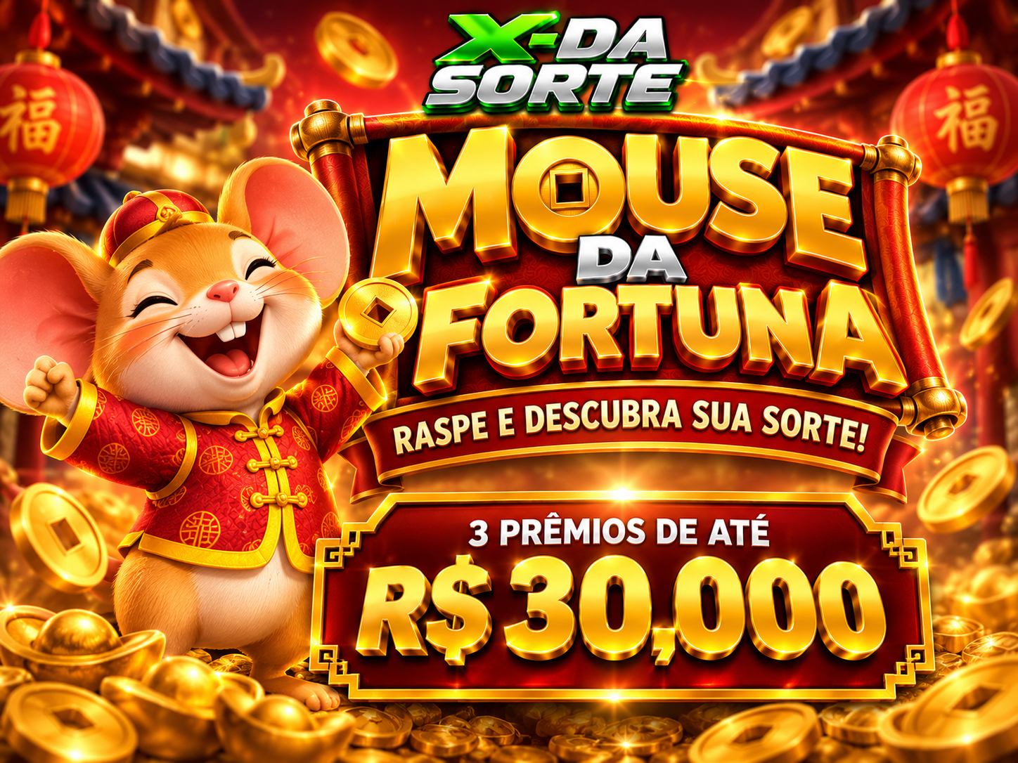 Mouse da Fortuna – Raspe e Descubra sua Sorte!