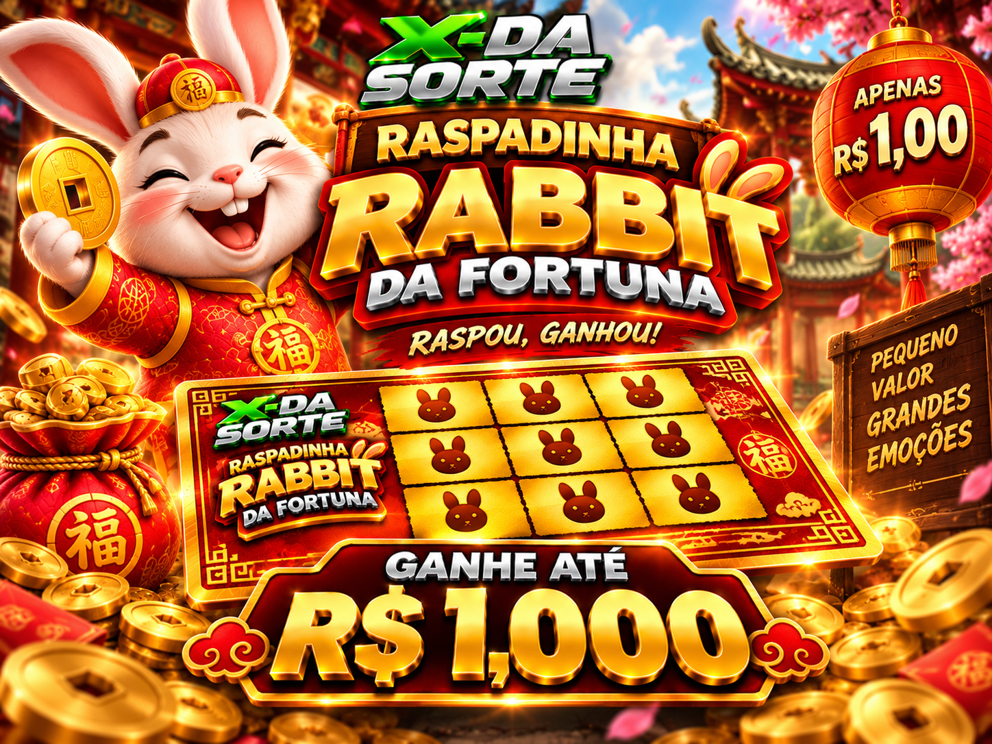 GANHE ATÉ R$ 500